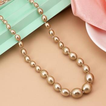 Gold color puwai necklace 1