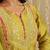 Mehendi green hand woven chanderi kurta set