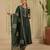 Green hand woven chanderi kurta set