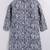 Cotton knit full sleeves all over printed kurta - blue