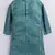 Cotton knit full sleeves all over printed kurta - green