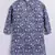 Cotton knit full sleeves all over printed kurta - blue