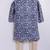 Cotton knit full sleeves all over printed kurta pyjama set - blue