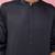 black fine satin kurta - premium wedding ethnic wear
