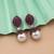 Rani color american diamond earrings