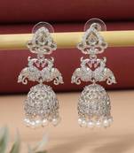 Rani color american diamond earrings