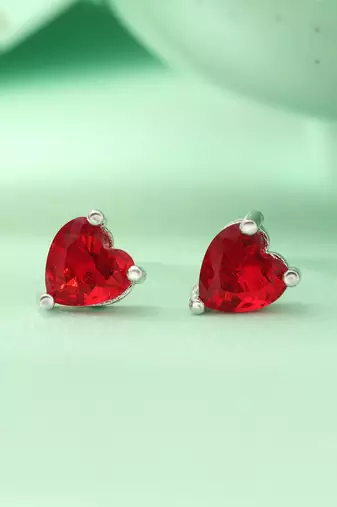 Multi color 12 pairs american diamond stud earrings combo