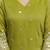 Green mehendi Look Art Silk Embroidery Sequence Work Salwar Suit Set Kurta Pant with Dupatta