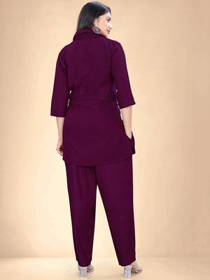 Rayon office wear cord- sets 2