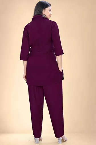 Rayon office wear cord- sets