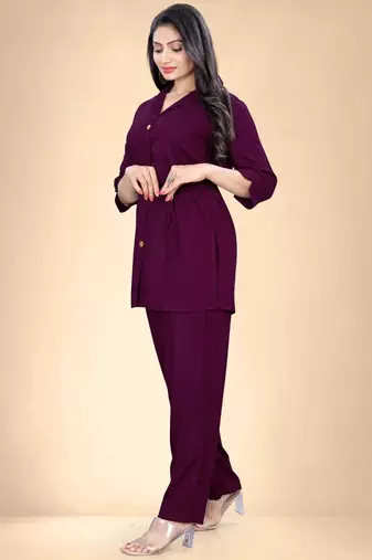 Rayon office wear cord- sets