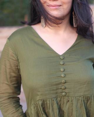 Rayon solid kurti with palazzo pant 5