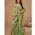 Green indo western crop top palazzo-Full Stitched Free size