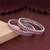 Light purple color american diamond bangle size: 2.8