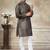 Black colour cotton with embroidery work kurta payjama menswear collections