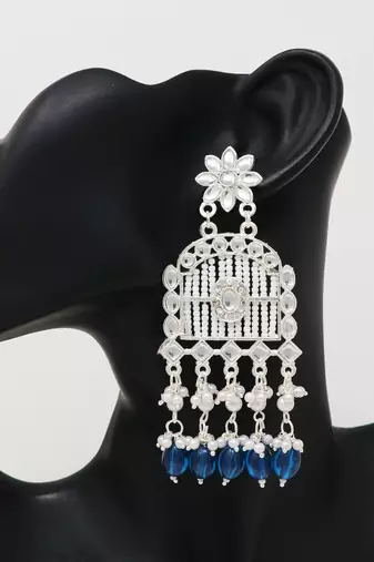 Kundan type zumka earring for girls