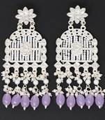 Kundan type zumka earring for girls