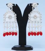 Kundan type zumka earring for girls