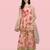 Pink color georgette fabric ethnic ceremonial sophisticated girlie kurta set