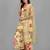 Yellow color georgette fabric ethnic ceremonial sophisticated girlie kurta set