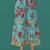Blue color georgette fabric ethnic ceremonial sophisticated girlie kurta set
