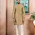 Chikoo color graceful partywear kurta payjama for mens ceremonial looks