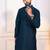 Teal color designer embroidery work ceremonial ethnic kurta payjama for men's