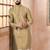 Chikoo color graceful partywear kurta payjama for mens ceremonial looks