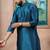Teal color graceful partywear kurta payjama for mens ceremonial looks