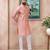Pink color graceful partywear kurta payjama for mens ceremonial looks