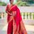pink color  woven meenakari jacquard designer paithani silk blend fabric ethnic saree