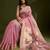 pink color paithani weaving designer muga cotton fabric ethnic partywear saree