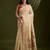 beige color paithani weaving designer muga cotton fabric ethnic partywear saree