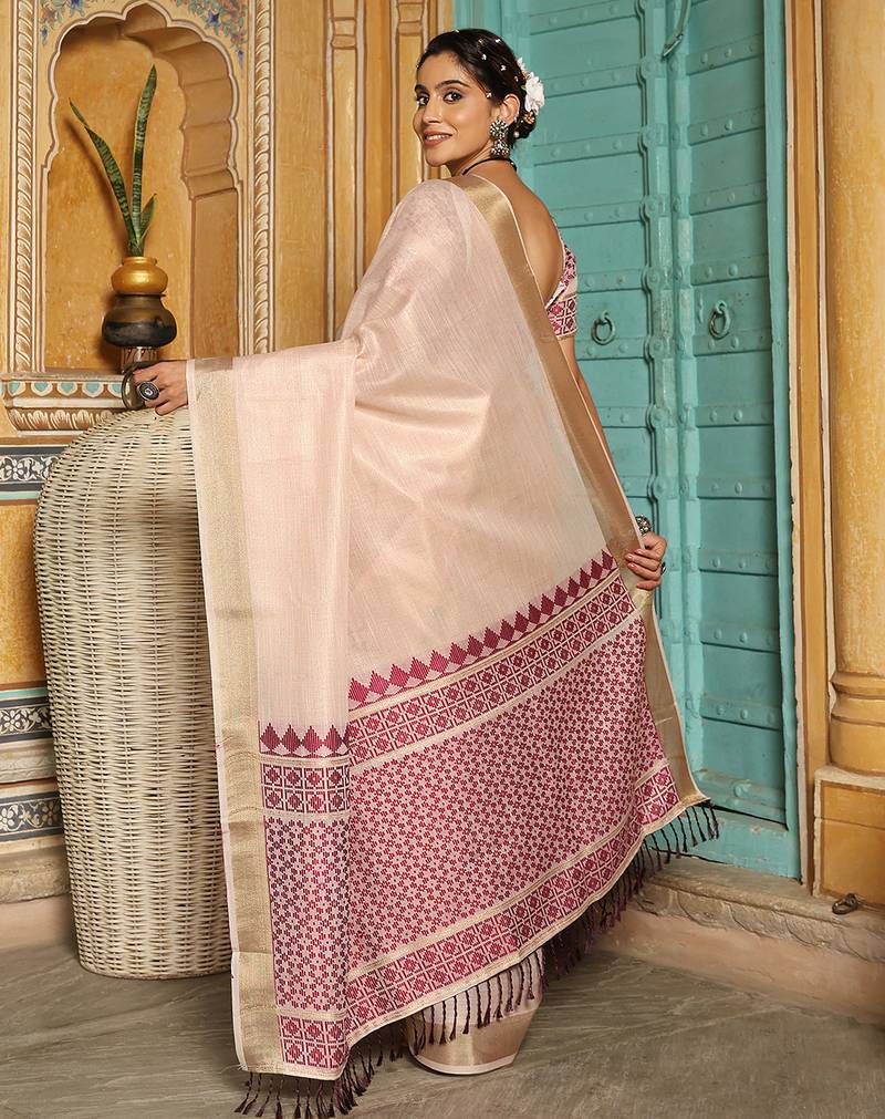 wine color fabric woven designer beautiful fancy saree