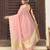 Pink color rich ethnic cotton based saree with rich woven designer looks