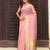 Pink color rich ethnic cotton based saree with rich woven designer looks