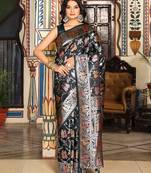 tourqice color tourqice color ethnic woven trendy looks saree