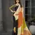 Multy color malai crepe silk fabric digital printed beautiful fancy partywear saree