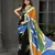 Multy color malai crepe silk fabric digital printed beautiful fancy partywear saree