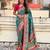 Pure viscose silk woven traditional saree