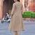 Women Mul Chanderi with thread work & Khatli Work Kurta With Trouser & With Dupatta
