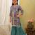 Cotton block printed sharara set for girls