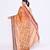 Women`s gold zari cotton tissue jamdani saree