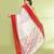 women's off white embellished matka silk blend jamdani saree