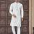 White colour pure cotton with embroidery and pintex work kurta pajama mens wear