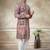Pink colour cotton with embroidery work kurta pajama menswear collection
