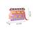 tribal magenta & multi acrylic jacquard ethnic motifs embroidered sling bag