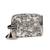 tribal natural & black cotton canvas toile jacquard travel pouch
