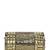 metal mirage metallic gold mosaic clutch