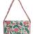 beaded botanica ivory & multi canvas floral & vine motifs embroidered clutch